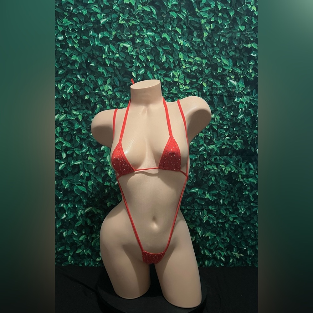 8 Slingshots Exotic Dancewear Stripper Outfit - Picture 7 of 11